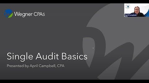 Single Audit Basics