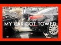 My car got towed | VLOGMAS #1-3 2017