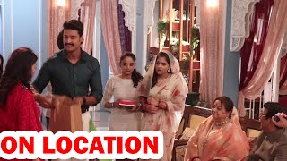 Mera Balam Thanedaar On Location | Veer Bulbul के लिए गिफ्ट लाना भूल जाते है | Colors TV | IWMBuzz