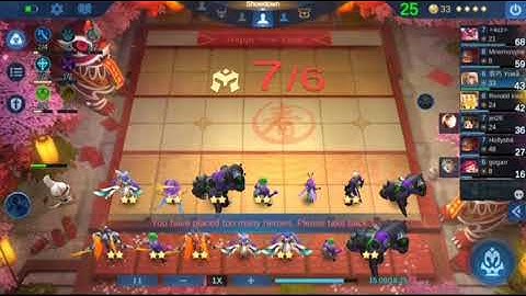 A bug in Magic Chess (MLBB Test Server)