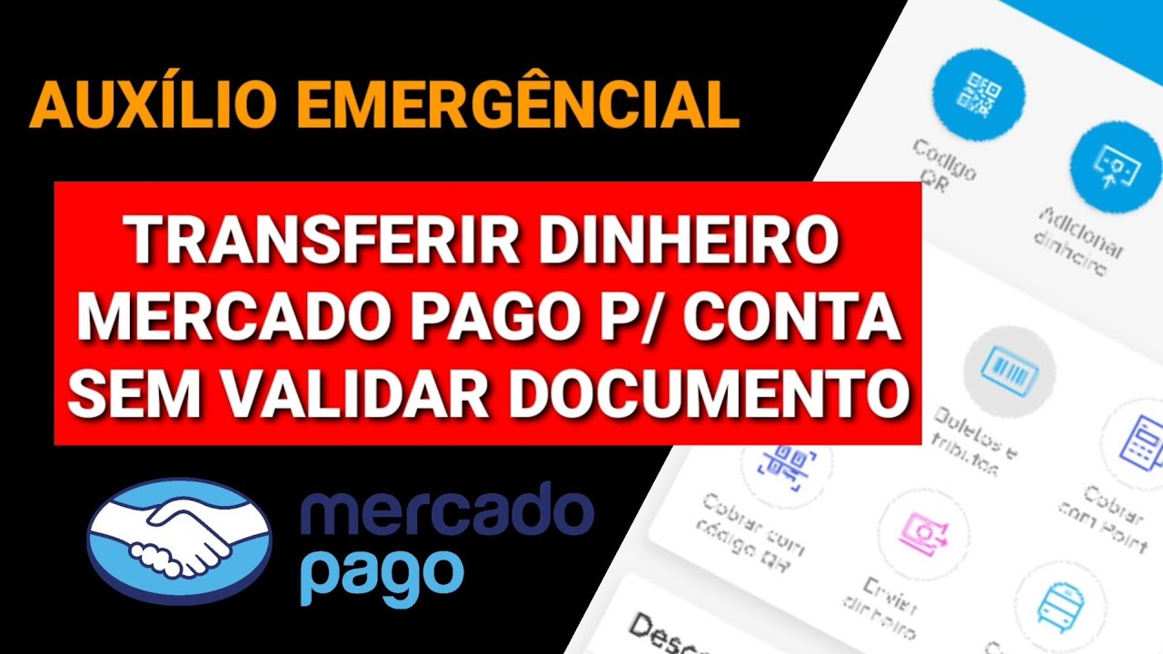 Como Transferir sem Validar identidade no Mercado Pago - YouTube