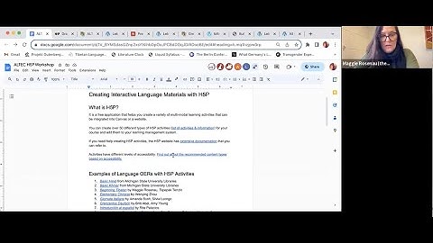 ALTEC Faculty Workshop: Creating Interactive Language Materials with H5P
