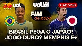 JAPÃO É O PRÓXIMO ADVERSÁRIO DO BRASIL NA COPA DO MUNDO! MEMPHIS PASSA EM BRANCO E+