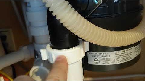 InSinkErator BADGER 5 Garbage Disposal replacement.