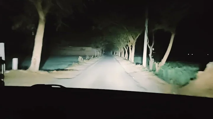 OSRAM 80W LED night performance in i20 2024 6000 Kelvin #led #osram #vision #visibility #ncs