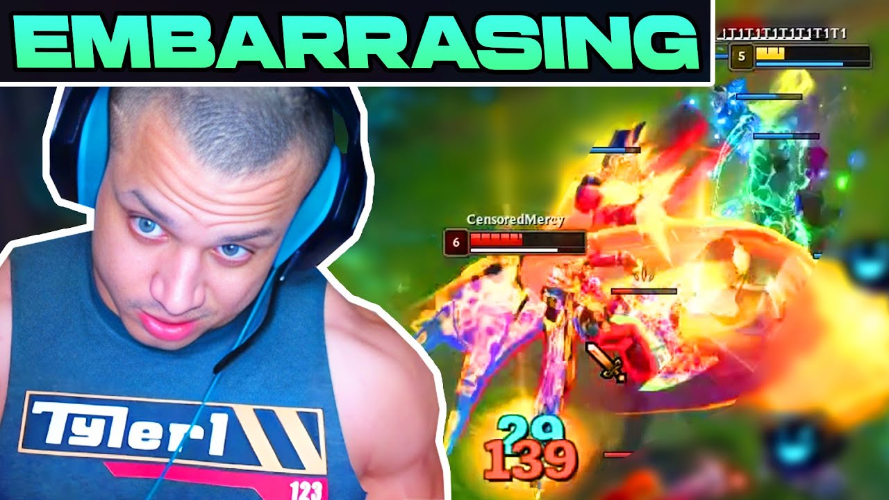 TYLER1: THAT'S JUST EMBARRASSING AATROX !! | ILLAOI TOP | SEASON 13