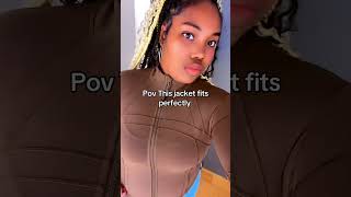 Trying on Lulu Jackets #youtubeshorts #lululemon #hauls #tryon