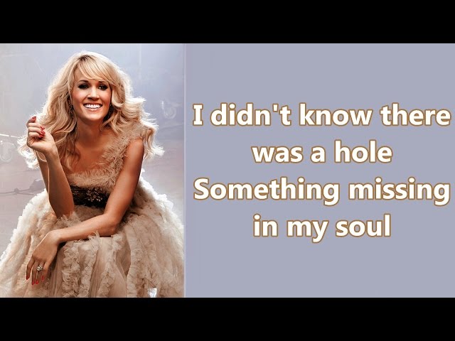Carrie Underwood - What I Never Knew I Always Wanted3
