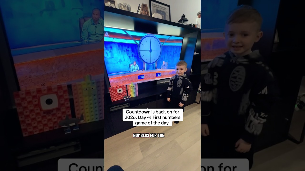 Countdown is back on! First numbers game of Thursday! Week1. 