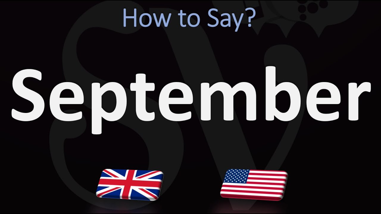 How To Say September