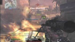 Modern Warfare 2 Quick Scoping on Karachi (Dual Commentary)
