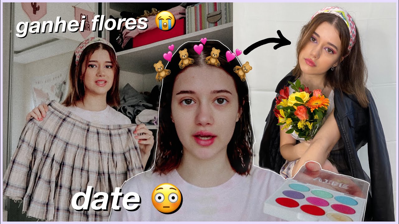 me arrumando pra ir num encontro... (final surpreendente 😆)