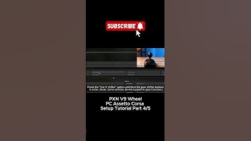 Part 4/5 PXN V9 Racing Wheel & Assetto Corsa Setup Tutorial for PC. #shorts