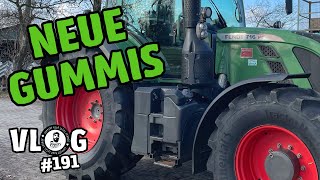 vLog 191: Neue Gummis und endlich mal Ackerarbeit!