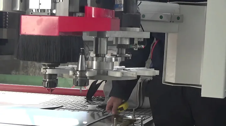 Carrousel atc cnc router machine type tool magazine show