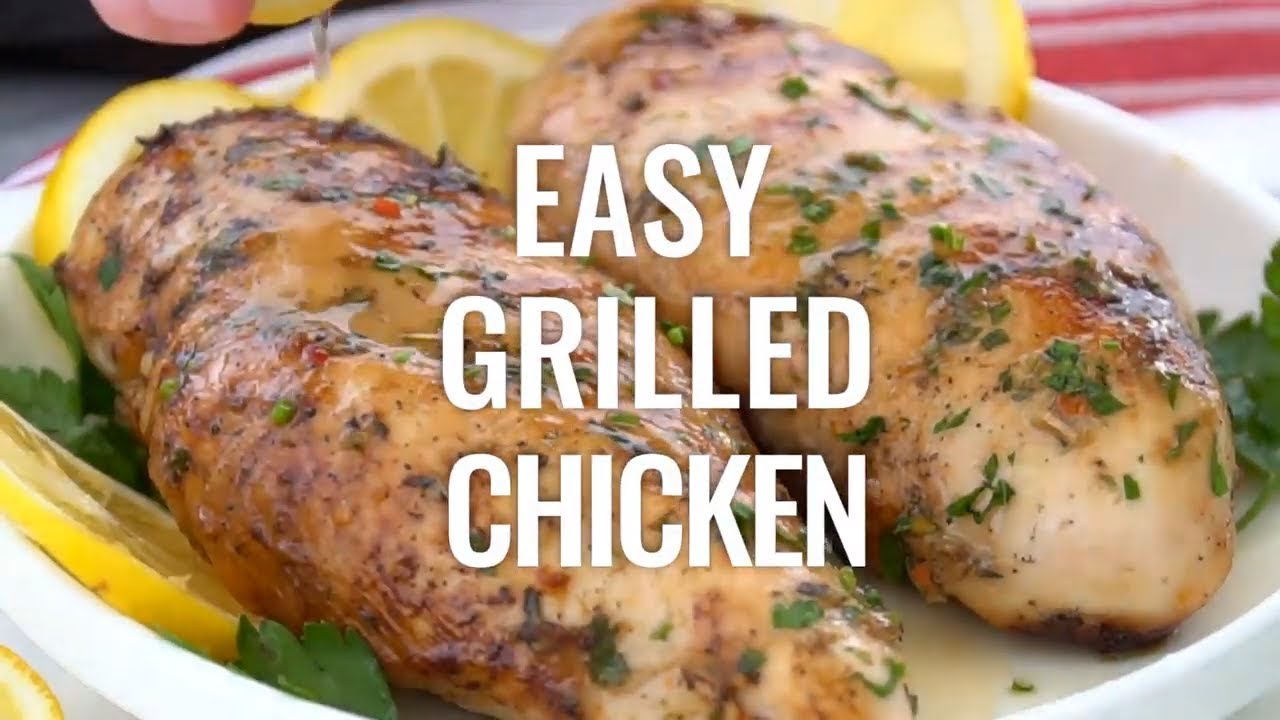 Best Grilled Chicken Recipe Video - YouTube