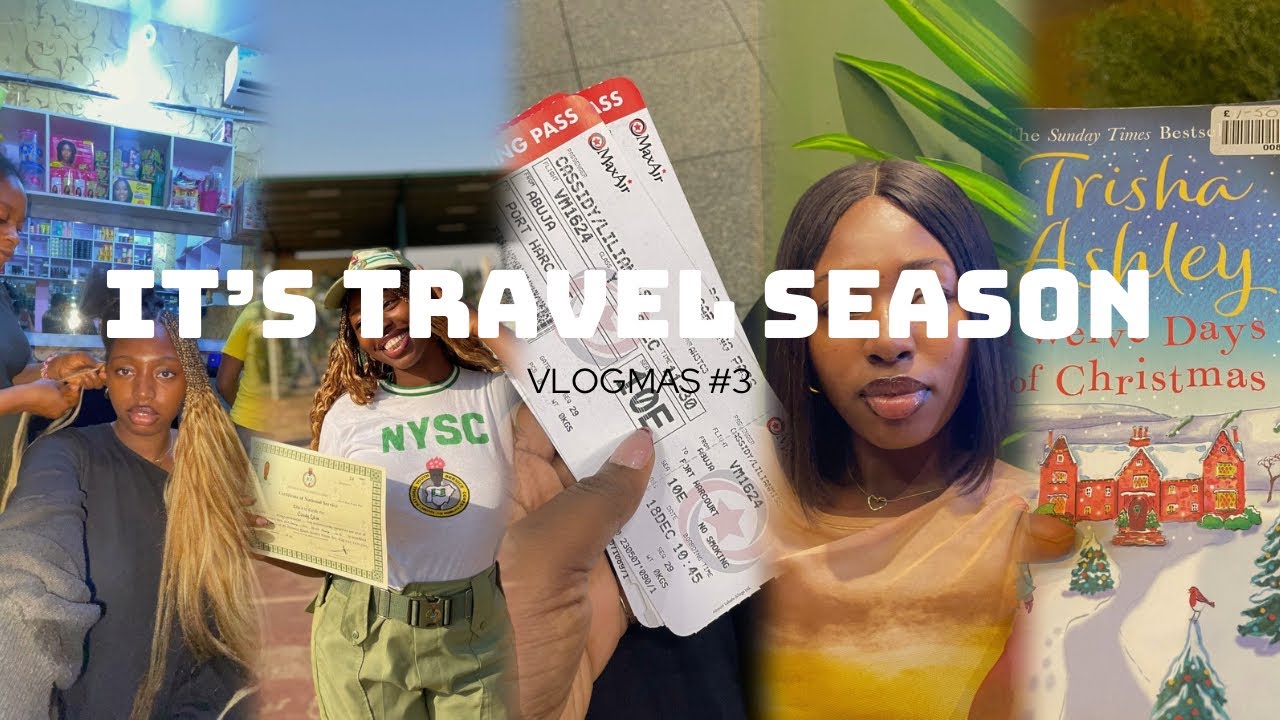 VLOGMAS | ABJ ✈️ PHC + I got the Job + Travel prep + Maintenance week, Life in Nigeria 
