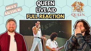 LEGENDARY PERFORMANCE!!! Indie Band reacts to Queen @ Live Aid | Meet Arthur Reacts