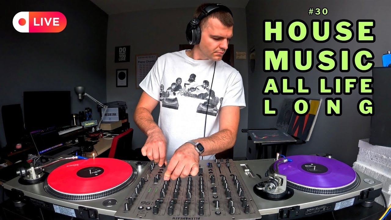 #30 HOUSE MUSIC ALL LIFE LONG - Nu Groove, Defected, Strictly 100% VINYL Technics + XONE 96 