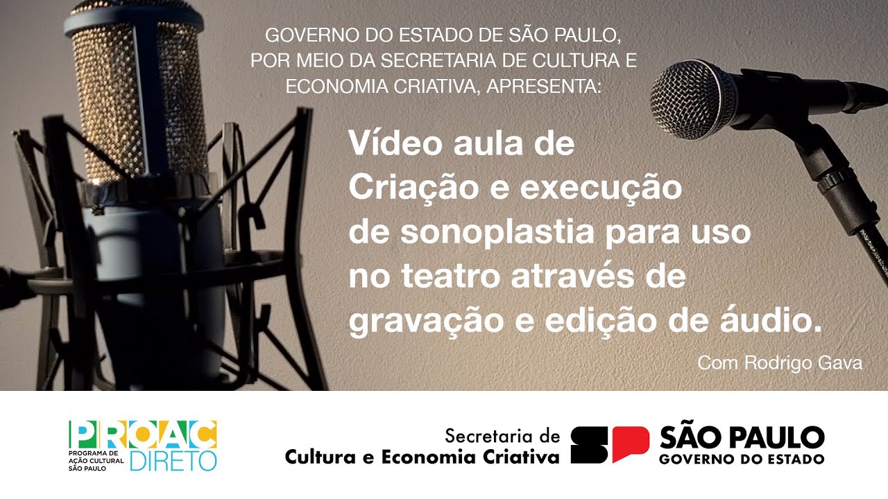 O Que é Sonoplastia No Teatro - FDPLEARN