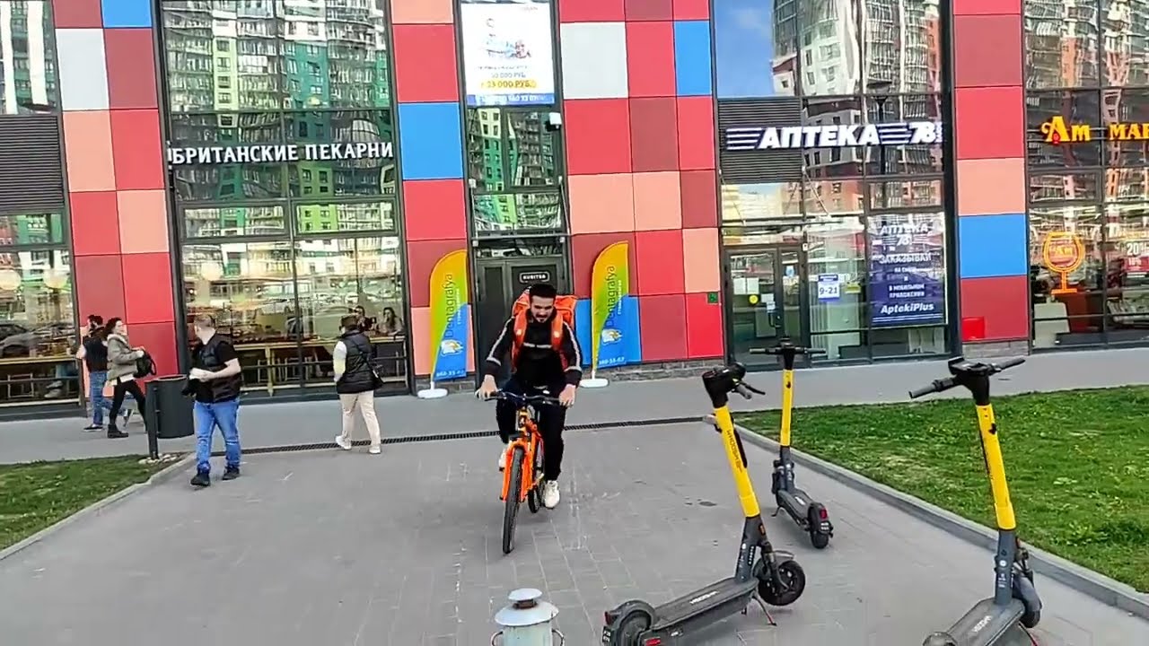 Влог.Идем в Спортцентр.Оазис среди высоток.Проспект Комендантский. Санкт-Петербург.