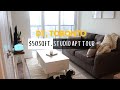 TORONTO STUDIO APARTMENT TOUR | 350 SQAURE FEET *Very Small*