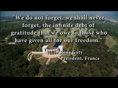Image result for american cemetery at normandy museum never forget