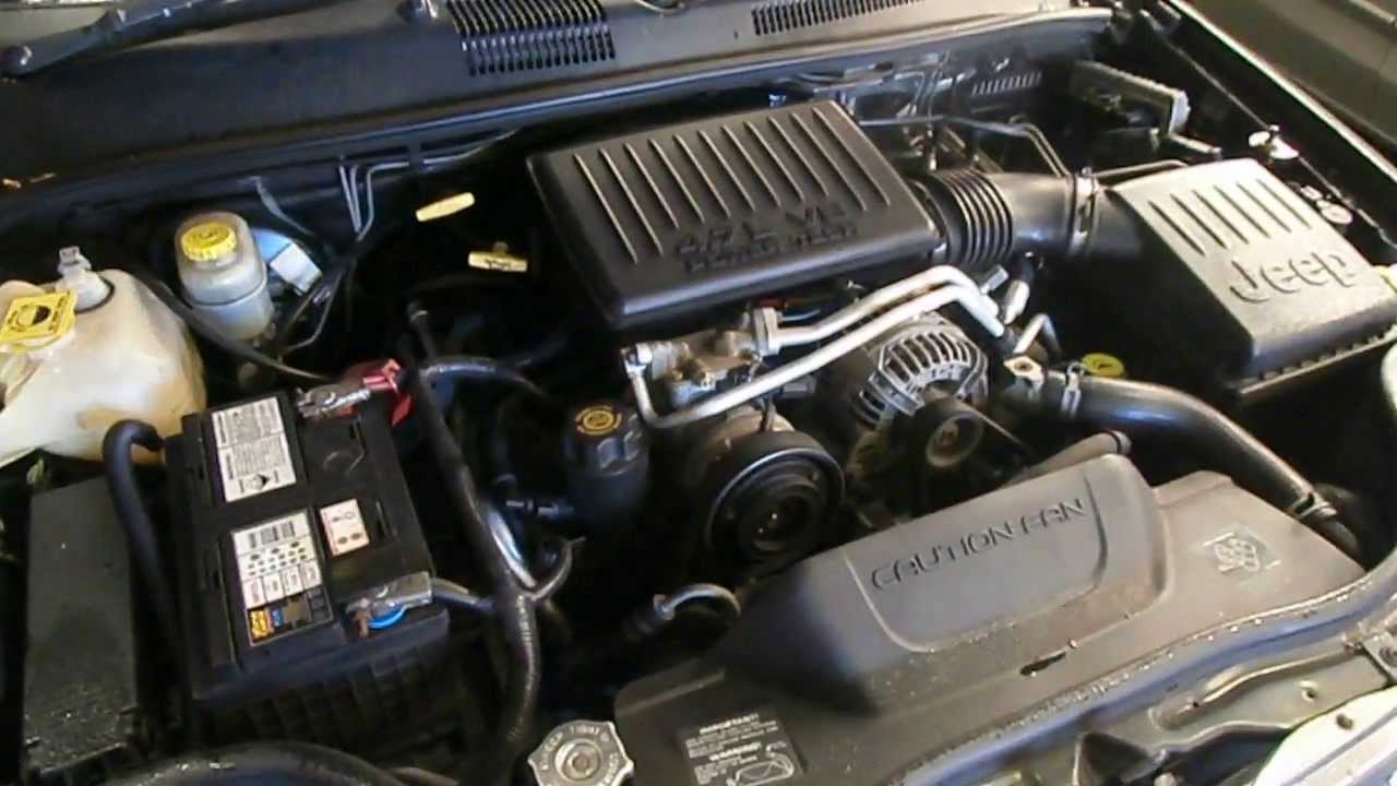 JEEP GRANDCHEROKEE 2002 4.7 V8 (BLACK ROCKER COVER-COIL ... v8 jeep wrangler vacuum diagram 