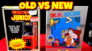 ColecoVision Donkey Kong Jr  Old vs. New