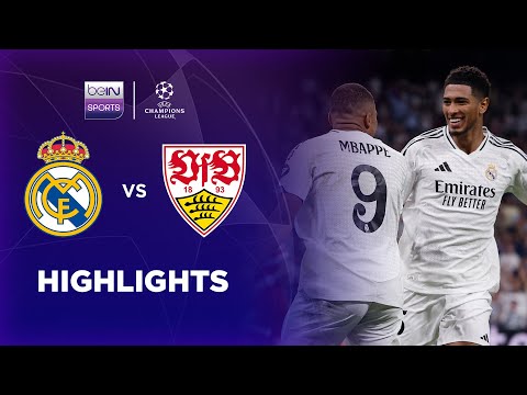 estoto x gacortoto - Real Madrid 3-1 VfB Stuttgart | Champions League 24/25 Match Highlights