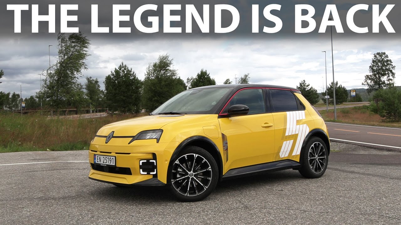 Renault 5 E-Tech range test - YouTube