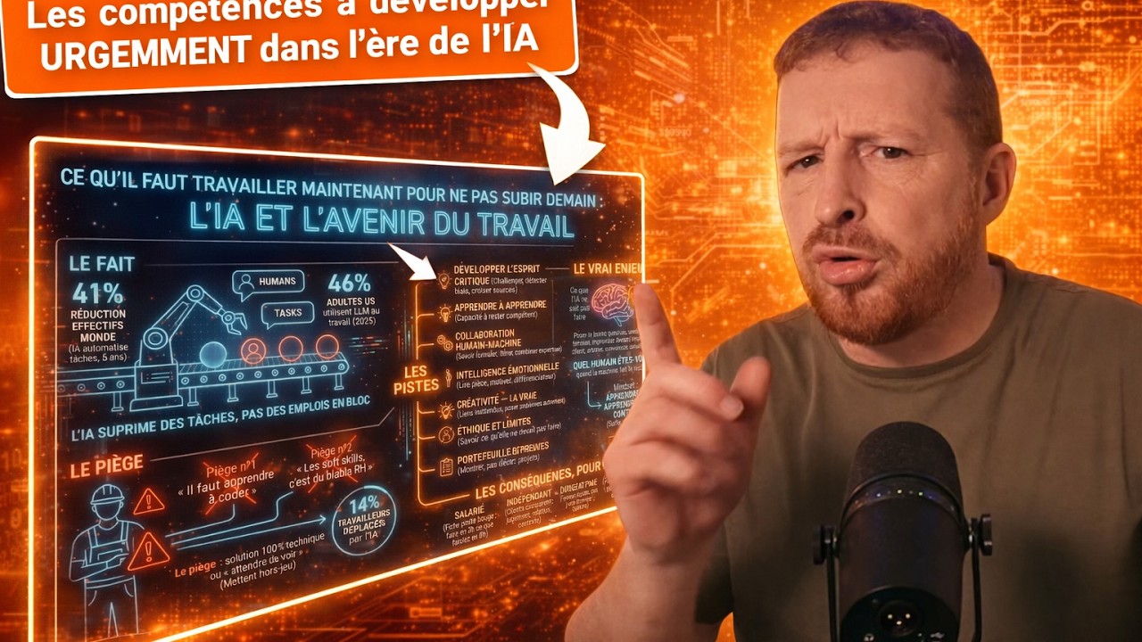 Les compétences à développer URGEMMENT dans l'ère de l'IA