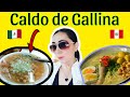 Caldo de Gallina igual que en Perú??#perú