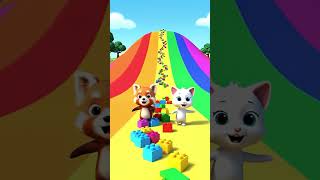Kiki and Miumiu's School Bus Adventure! Learning Colors &amp; Safety on the Road