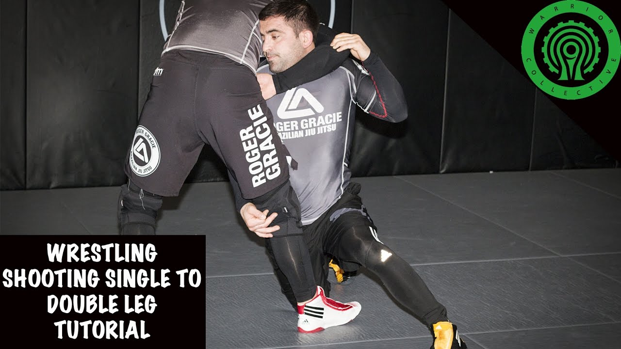 Wrestling Shooting Single to Double Legs Effectively in BJJ or MMA Tutorial...