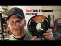 Black Tactink PLA Test and Review Using 3 Different Printers