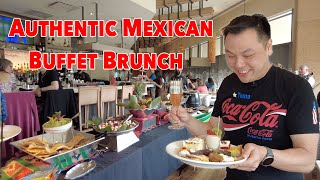 Authentic Gourmet Mexican Buffet Brunch! ...in Houston Texas with @DavidSriracha