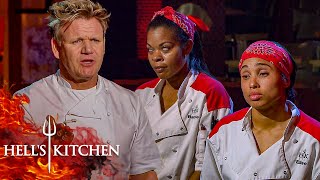 Who Will Be Sent Packing? Barbie or Elise? | Hell's Kitchen