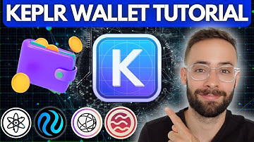 Keplr Wallet Tutorial for Beginners (ATOM, TIA & INJ Wallet)