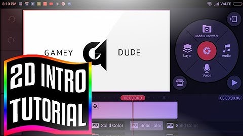 Awesome 2D Intro Tutorial on Android!