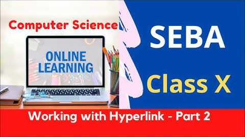 Creating local link in HTML5 || Class 10 Computer Science || SEBA Online Class
