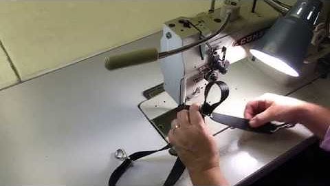 Adjusting a bimini strap