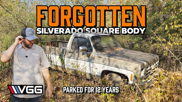 FORGOTTEN Silverado Square Body Parked For 12 YEARS! Parts Truck To Cheap Daily Driver?