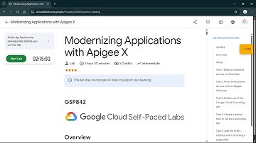 Modernizing Applications with Apigee X | #qwiklabs | #GSP842 #CLI