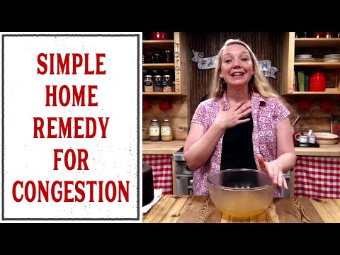 HOME REMEDY FOR CONGESTION - SINUS, NASAL AND CHEST