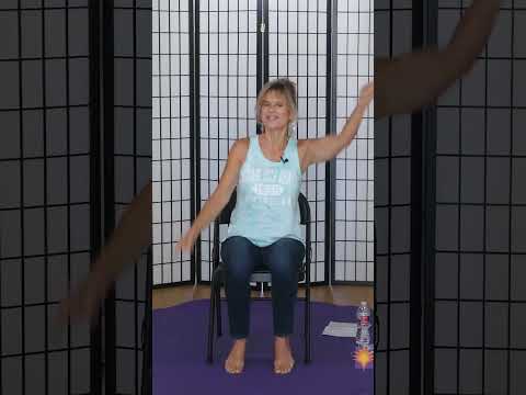 Get Hot Bothered Disco Fever Chair Yoga Dance Class With Sherry Zak Morris C IAYT Shorts