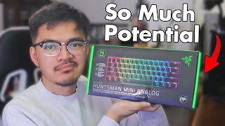 Razers CHEAPEST Gaming Keyboard With Rapid Trigger! | Huntsman Mini Review in 2024