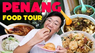 EATING NONSTOP in PENANG, Malaysia | George Town Food Tour
