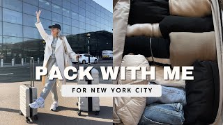PACK WITH ME FOR NEW YORK CITY IN MARCH| 2022| Katie Peake screenshot 3