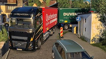 Extremely Narrow Country Roads Through Germany | #ets2 1.56